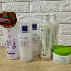 ハトムギスキンケア 6点セット　化粧水　ピーリングジェル　保湿ジェル　まとめ売り　※H1-2-C