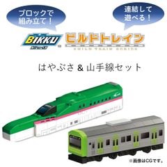 【新品未使用】ビルドトレイン　はやぶさ&山手線セット