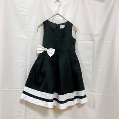 Catherine Cottage キャサリンコテージ 女の子 子供用ドレス  ワンピース 120㎝  リボン ブラック ホワイト