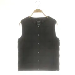 タイオン TAION ベーシック クルーネックボタン インナーダウンベスト M 黒 ブラック /AQ ■OS