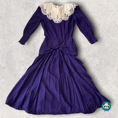 Marie St. Claire　ヴィンテージドレス　ワンピース　レトロ肩パッド