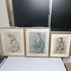 【未開封】小磯良平 3枚セット 複製画 プリント 絵画 パステル 模写 Amazon.co.jp: 小磯良平 3枚セット 複製画 プリント 絵画