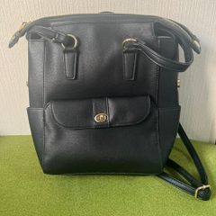 LOUNIE トート型2wayリュック スエード＋スムース合皮バッグ - メルカリ