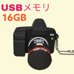 ⚠匿名配送⚠ カメラ型 USBフラッシュメモリー 16GB