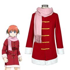 アニメ銀魂 河上万斉コスプレ衣装ロングコート サングラス ベルト