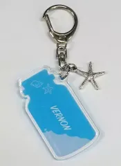 【中古】キーホルダー バーノン アクリルキーホルダー 「SEVENTEEN CAFE 2023 ～BEACH VACATION～」