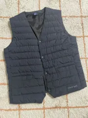 montbell ダウンベスト美品 L サイズ⭐︎ オリーブグリーン s_1101610_bkov.jpg