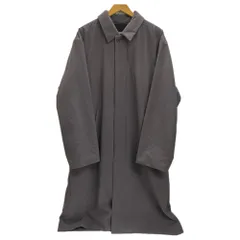 ATON メルトンロングコート　04 未使用品 SUPER 120S DOUBLE MELTON | バルマカーンコート / ATON