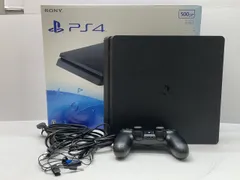 01w-3422 〇  SONY PS4 CUH-2000A 500GB ジェットブラック 本体 プレステ4 PlayStation4 動作確認済み  【中古品】