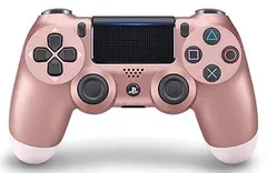 【中古】(未使用･未開封品)ワイヤレスコントローラー(DUALSHOCK 4) ローズ・ゴールド - PS4