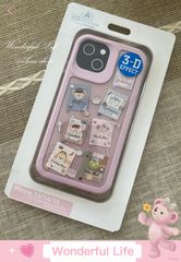 【即納在庫】上海ディズニー公式グッズ  でWonderful Life shop 海外限定 上海ディズニーランド  iPhone15/14/13ケース　ダッフィー＆フレンズ　ダッフィー　シェリーメイ　ステラルー