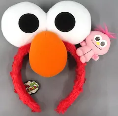 【中古】アクセサリー(非金属) エルモ＆モッピー カチューシャ 「セサミ・ストリート」 ユニバーサル・スタジオ・ジャパン限定