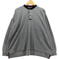 古着 90年代 ラルフローレン Ralph Lauren CHAPS チャップス ヘンリーネック サーマルロングTシャツ メンズXL相当 ヴィンテージ/eaa567749