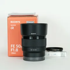 タイムセール！SONY αEマウント FE50mm F1.8mm 未使用品 Amazon.com : Sony FE 50mm F1.8 Full-Frame Prime E-Mount Lens