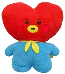 【中古】ぬいぐるみ TATA(ブイ) たっとんベビーぬいぐるみ(EX-L) 「BT21」