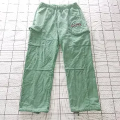 ◇ ⊇ XLARGE エクストララージ スウェット カーゴパンツ サイズM グリーン系 メンズ E  【1508060015648】