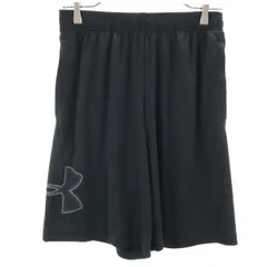 UNDER ARMOUR アンダーアーマー トレーニング ハーフパンツ M ブラック系 メンズ 古着