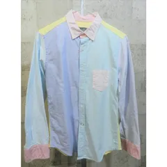 美品 レディース ギットマンブラザーズ USA製 クレイジー オックスフォード ボタンダウン 長袖 シャツ S GITMAN BROS SISTERS