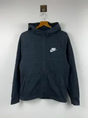 Nike(ナイキ） NSW メンズ 前進 15 ニット セーター フルジップアップ フーディー パーカー L