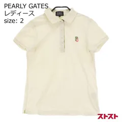 PEARLY GATES パーリーゲイツ 半袖ポロシャツ ホワイト系 2 [240001905103]#