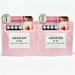 AGARISM Q+Me SWEET BOMB THALASSO SCRUB アガリズム キューミー スウィートボム タラソスクラブ スクラブ洗浄料 90g 2袋セット
