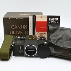 美品 Canon F-1 Olive Drab オリーブドラブ 3000台限定 Excellent] Canon F-1 Olive Drab 3000 Limited SLR Film Camera