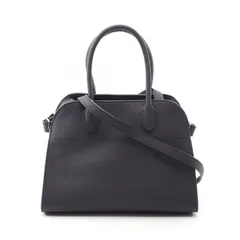 ザ ロウ THE ROW ハンドバッグ SOFT MARGAUX 10 マルゴー ダークネイビー レザー ソフトマルゴー10 レディース Used Aのサムネイル