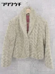 ■ Ray BEAMS レイ ビームス ボア ジャケット コート ベージュ レディース 【中古】 【1002800977031】