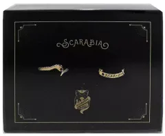 【中古】銀製品・指輪・アクセサリー(キャラクター) スカラビア寮 2連リング フリーサイズ 「ディズニー ツイステッドワンダーランド」