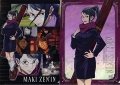 【中古】クリアファイル 禪院真希 A4クリアファイル2枚セット 「一番くじ 劇場版 呪術廻戦 0 ～宣戦布告～」 J賞