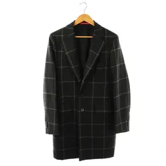 美品 ISAIA イザイア ダークネイビー チェスターコート 50 まさかの3色！そして渾身のエクスクルーシブ！！ISAIA（イザイア