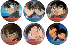 【中古】バッジ・ピンズ 全6種セット 「名探偵コナン 場面写トレーディングホログラム缶バッジ 江戸川コナン」