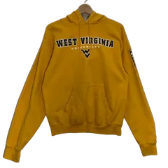 Champion/チャンピオン カレッジプリント パーカー フーディー プルオーバー フロントプリント Mexico製 メンズ M イエロー