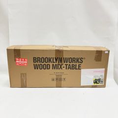 BROOKLYN WORKS アウトドアテーブル ウッド調 - メルカリ