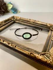 天然石　ラブラドライト　ブレスレット