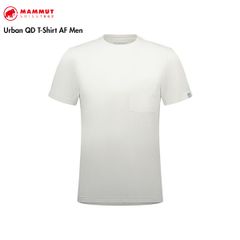 ［2025新作］MAMMUT マムート 1017-05270 Urban QD T-Shirt AF Men アーバン QD Tシャツ アジアンフィット 243white L(Asia_XL)