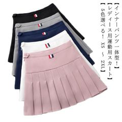 ゴルフウエア プリーツスカート スカート ゴルフ インナーパンツ付き 安心 スポーツスカート ゴルフスカート ひざ上 テニス ミニ 運動着 サマーウエア ゴルフスカート アウトドア 可愛い golf #fleur600840