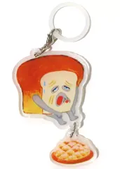 【中古】キーホルダー 4. 「パンどろぼう めじるし2連チャーム」