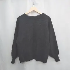 ◇ ⊇ JOURNAL STANDARD relume ハイゲージ 長袖 ニット セーター サイズF ブラック レディース E  【1504210004050】