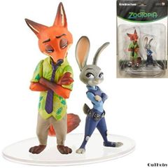 ズートピア ニック・ワイルド & ジュディ・ホップス フィギュア A Disney Showcase】ズートピア ジュディ ポップス ＆ ニック