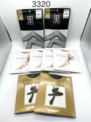 8枚セット　タイツ　ストッキング　L 〜L L   バラ売り不可　　     *3320