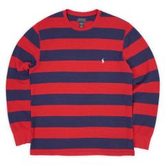 90s Polo by Ralph Lauren ボーダー　サーマルロンT 古着 f-fed18y22n14xb0b3.jpg