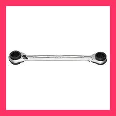 【スタッフおすすめ！】トネ(TONE) 4WAYラチェットめがねレンチ RMW-1619 二面幅16*17*18*19mm