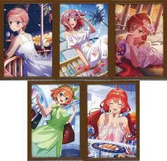 【中古】雑貨 全5種セット フレームスタンド 「一番くじ 五等分の花嫁∬ ～思い出の旅路～」 G賞