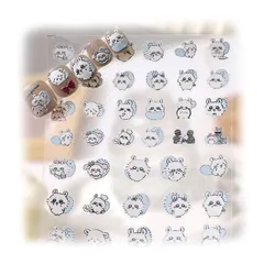 【新品未開封】 かわいい ネイルステッカー キャラクター 体 ネイルデコ素材 3d立 浮き彫り ネイルアート 2枚入り DIY ネイルシール 女の子 モモンガ レディース ちい