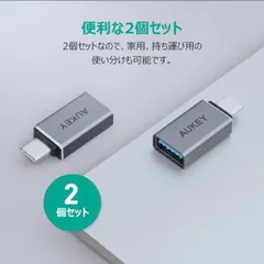 ★在庫処分★USB変換アダプター2個セット 変換コネクター OTG機能 USBC iPhone MacBook iPad Type-C タイプC USB-C マックブック パソコン PC マウス キーボード アウトドア Webカメラ データ転送 充電器 新品