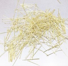 送料無料★新入荷★シャンデリア補修★カスタムパーツ・長さ40mm・金色Ｔピン■100個・C0734D
