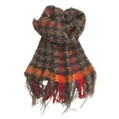 ファリエロサルティ Faliero Sarti ストール　大判　総柄 Faliero Sarti(ファリエロ サルティ)1028/UNIQUE ウール レース