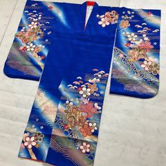 希少 正絹 縮緬 アンティーク羽織 子供着物 橘柄 - メルカリ