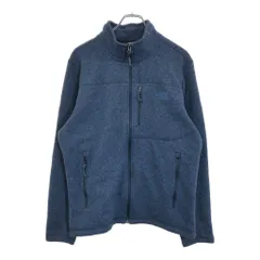 THE NORTH FACE ノースフェイス フリースジャケット アウトドア ネイビー(メンズ L)中古 古着 U4364